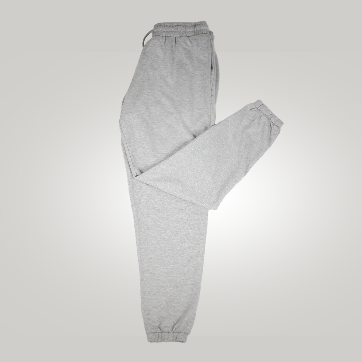 White Soft French Terry Jogger Pants for men and women's 