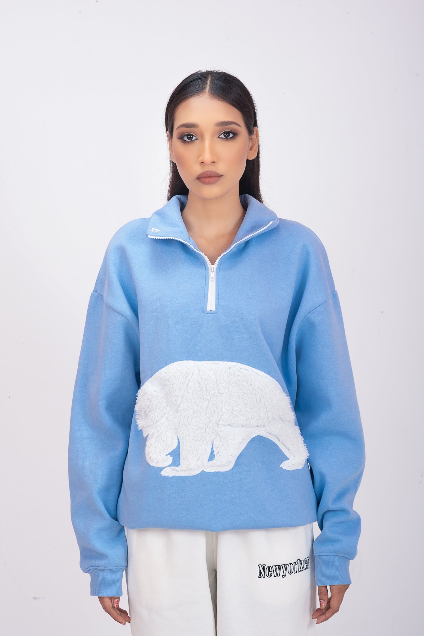 Women's Organic Cotton Hoodies & Sweatshirts - Animal Printed