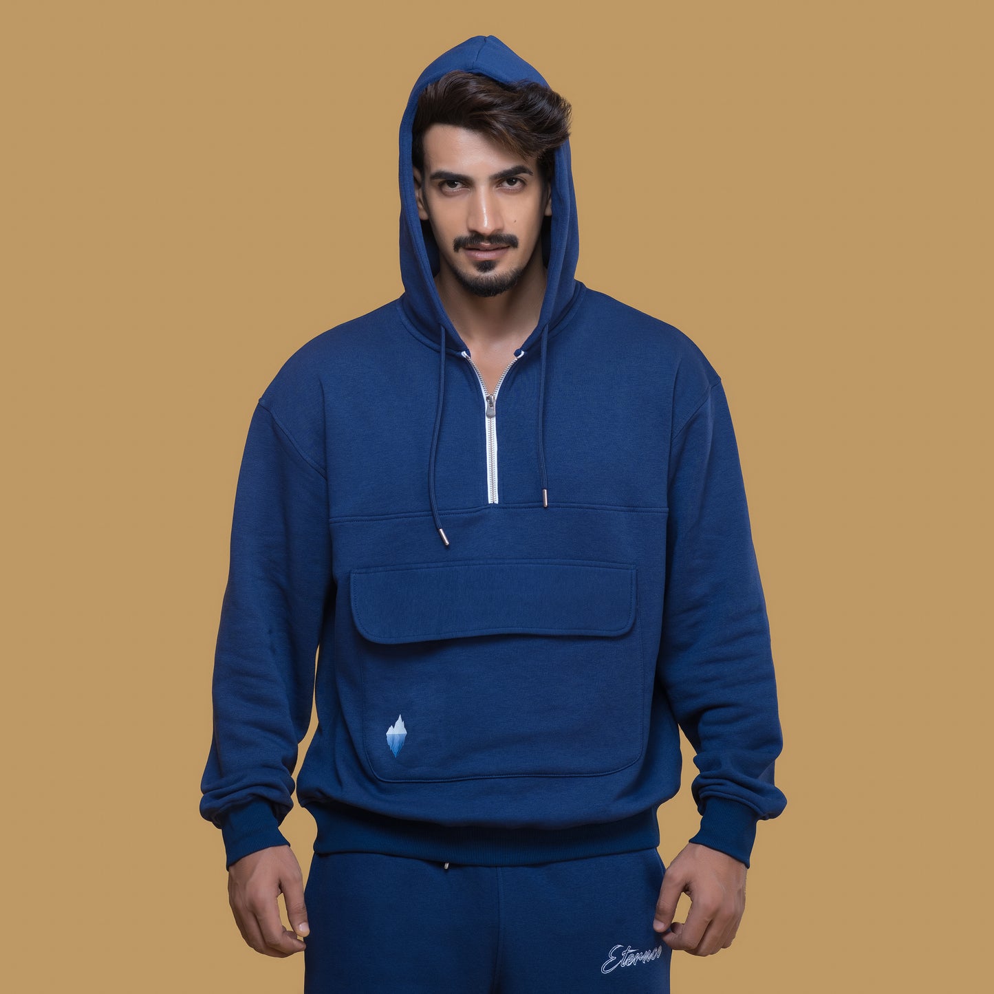 men's navy blue hoodies